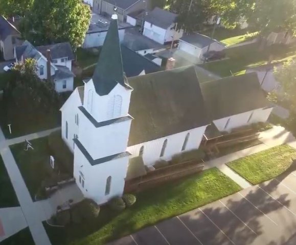 View of our church on high